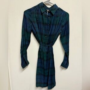 LOFT Plaid Dress